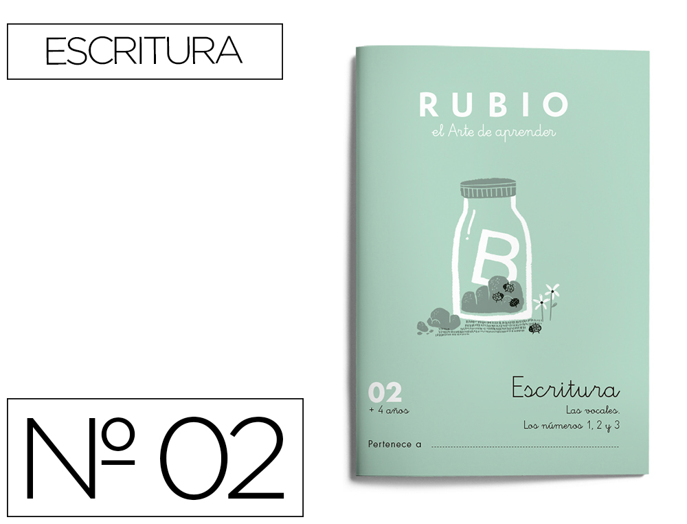 CUADERNO RUBIO CALIGRAFIA N 02