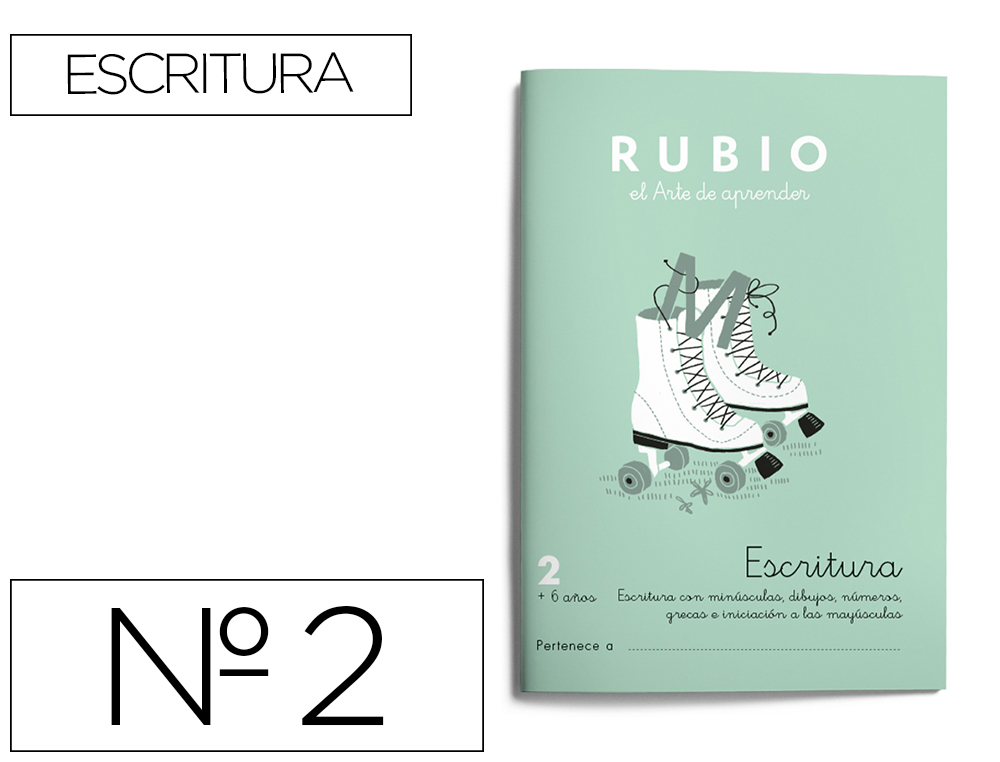 CUADERNO RUBIO CALIGRAFIA N 2