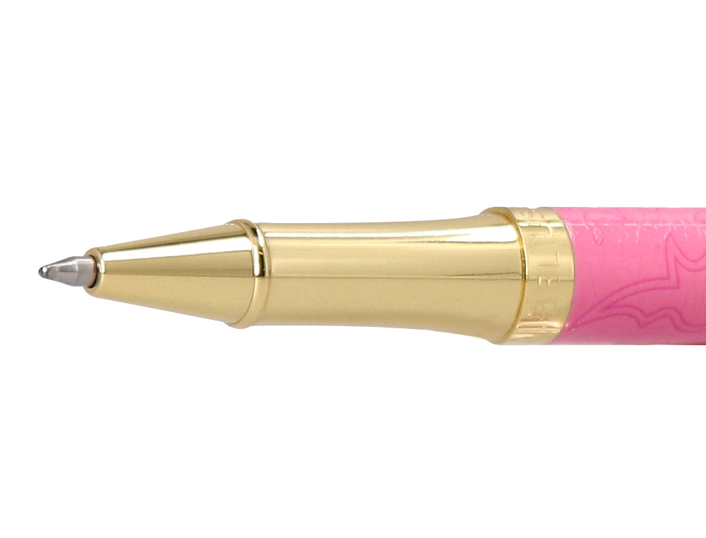 ROLLER BELIUS WILD WEST ALUMINIO COLOR ROSA DORADO TINTA COLOR NEGRO CAJA DE DISEÑO