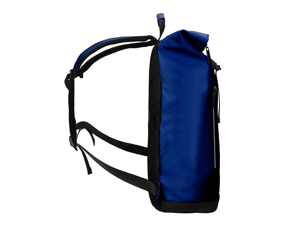 MOCHILA ANTARTIK ROLL PACK WATERPROOF ENROLLABLE GRAN CAPACIDAD AZUL MARINO 480X130X280MM