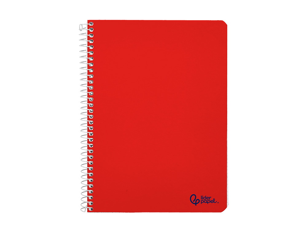 CUADERNO ESPIRAL LIDERPAPEL DIN A5 WITTY TAPA DURA 80H 90GR MILIMETRADO 2MM COLORES SURTIDOS