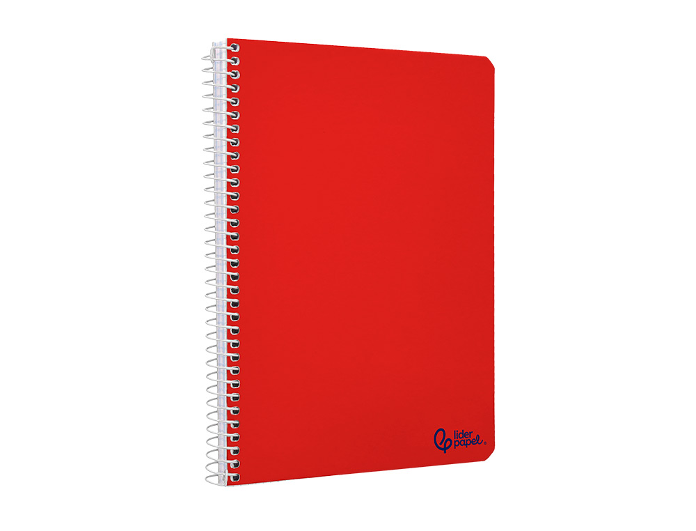 CUADERNO ESPIRAL LIDERPAPEL DIN A5 WITTY TAPA DURA 80H 90GR MILIMETRADO 2MM COLORES SURTIDOS