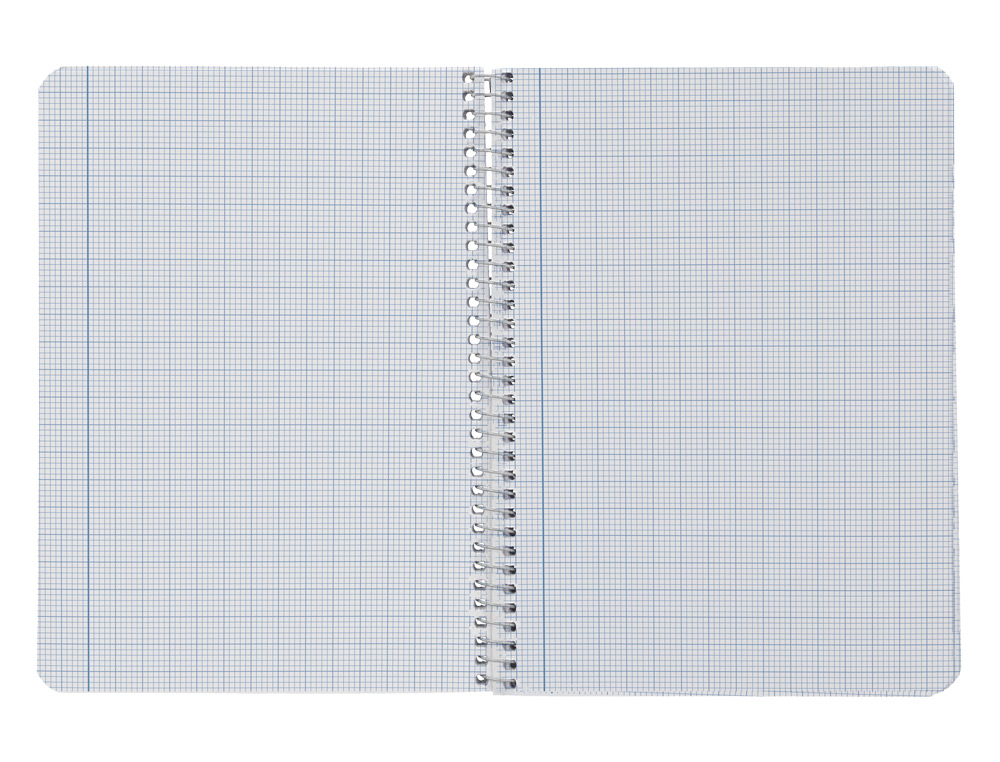 CUADERNO ESPIRAL LIDERPAPEL DIN A5 WITTY TAPA DURA 80H 90GR MILIMETRADO 2MM COLORES SURTIDOS
