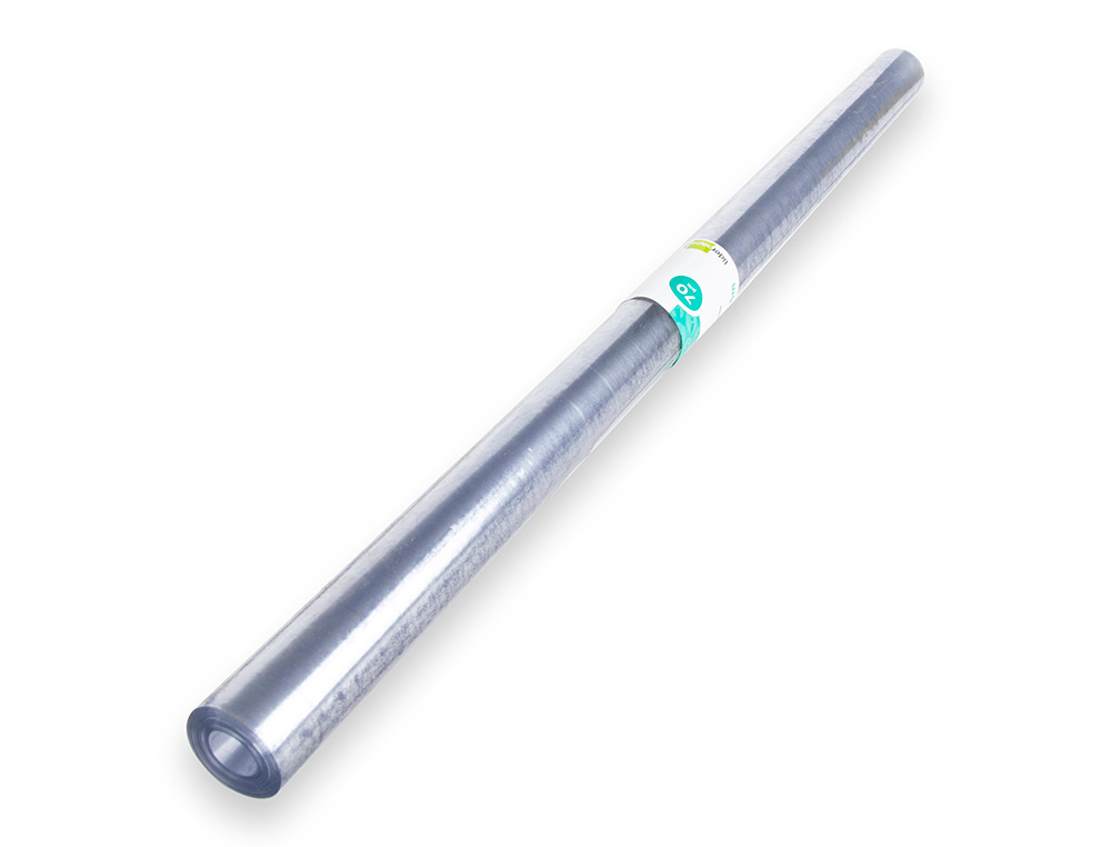 ROLLO PLASTICO FORRALIBROS LIDERPAPEL 0,45X5 MT 70 MC